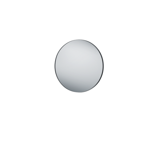 Britta mirror Ø80 cm black