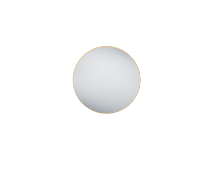 Britta mirror Ø80 cm gold