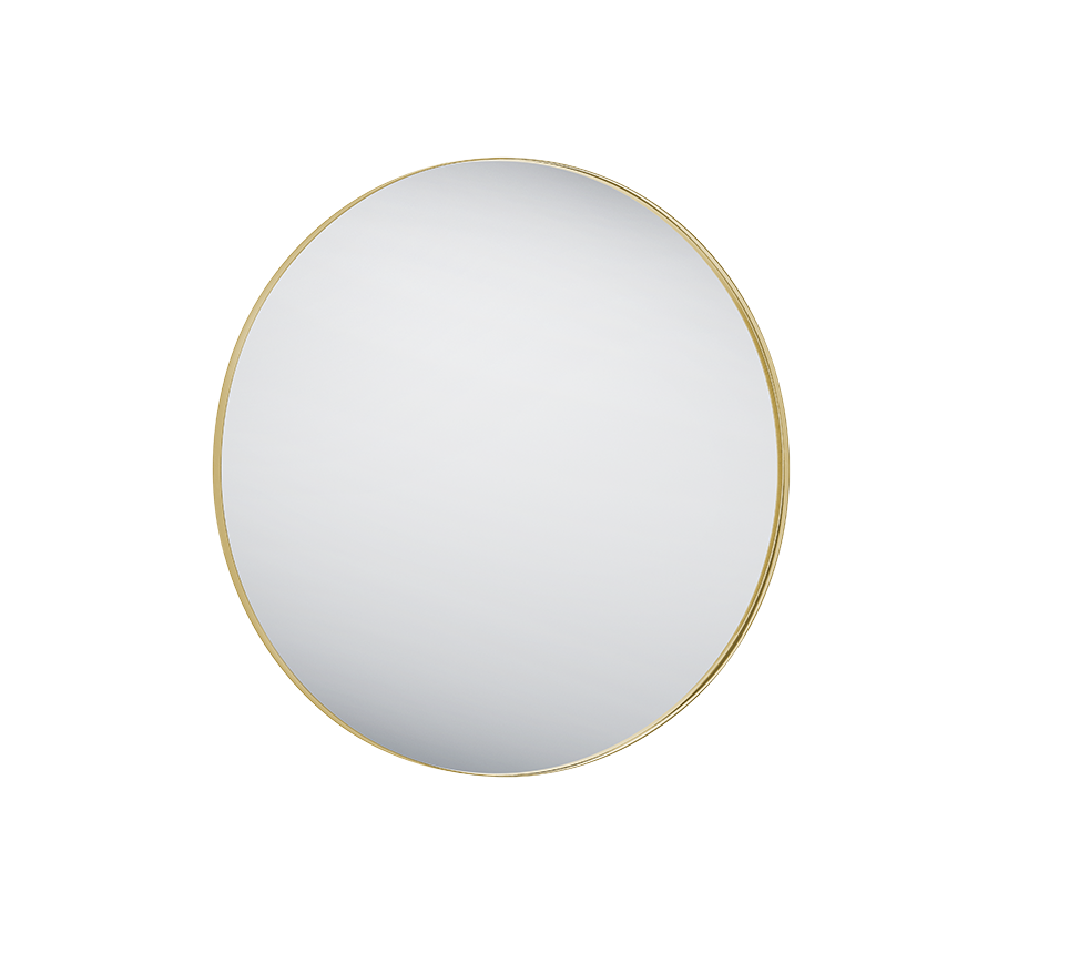 Britta mirror Ø110 cm gold
