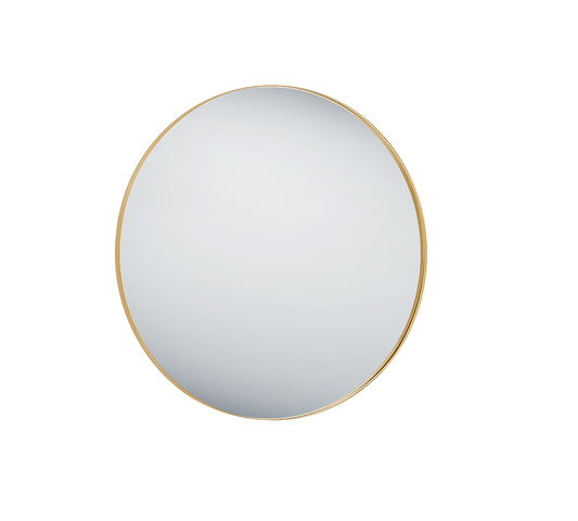 Britta mirror Ø110 cm gold