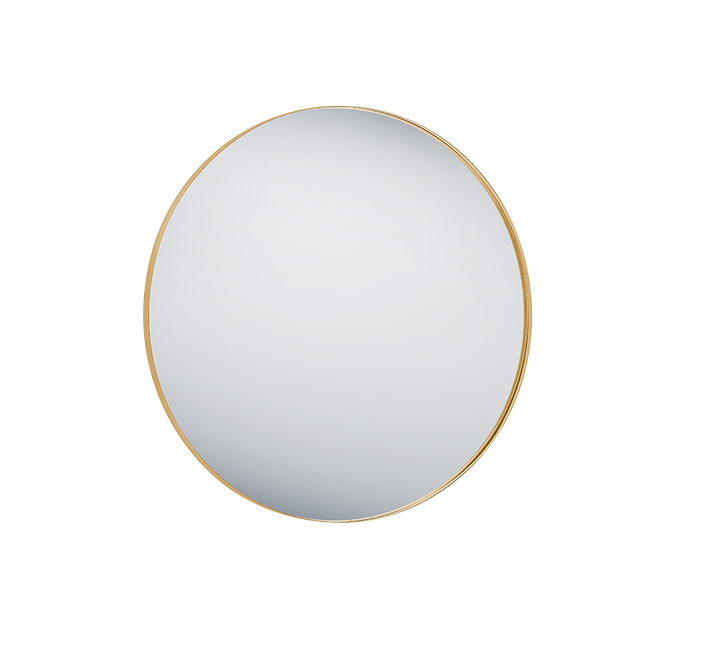 Britta mirror Ø110 cm gold