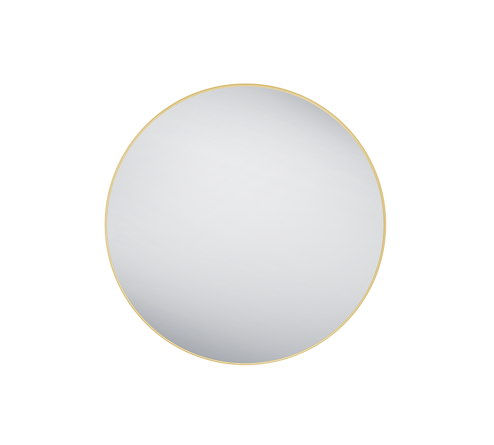 Britta mirror Ø110 cm gold