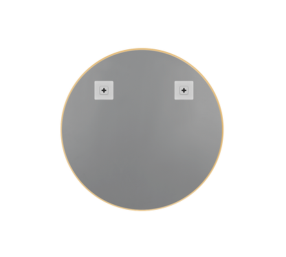 Britta mirror Ø110 cm gold