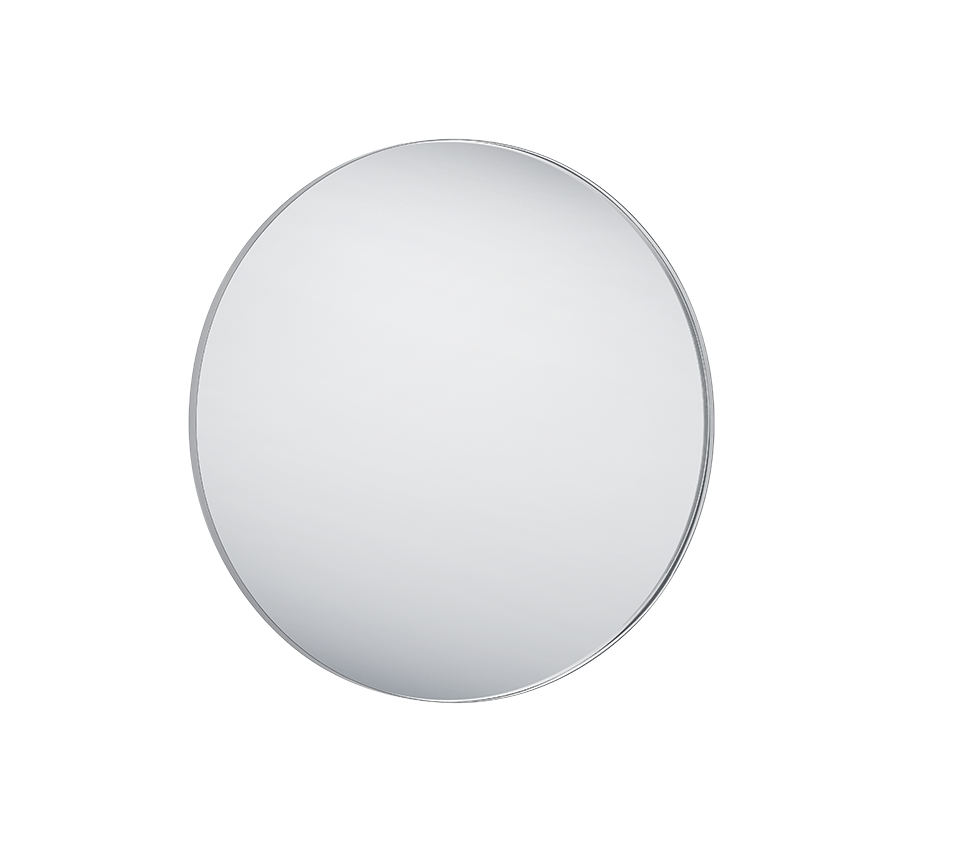 Britta mirror Ø110 cm silver