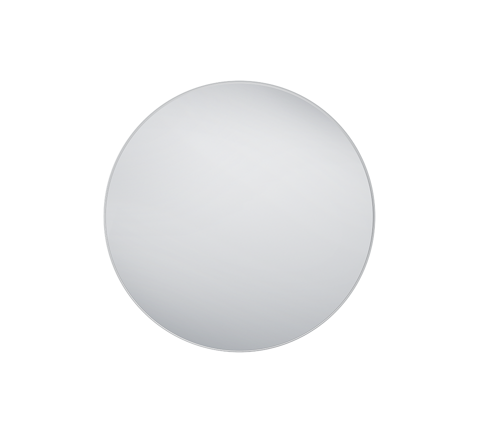 Britta mirror Ø110 cm silver