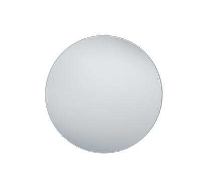 Britta mirror Ø110 cm silver