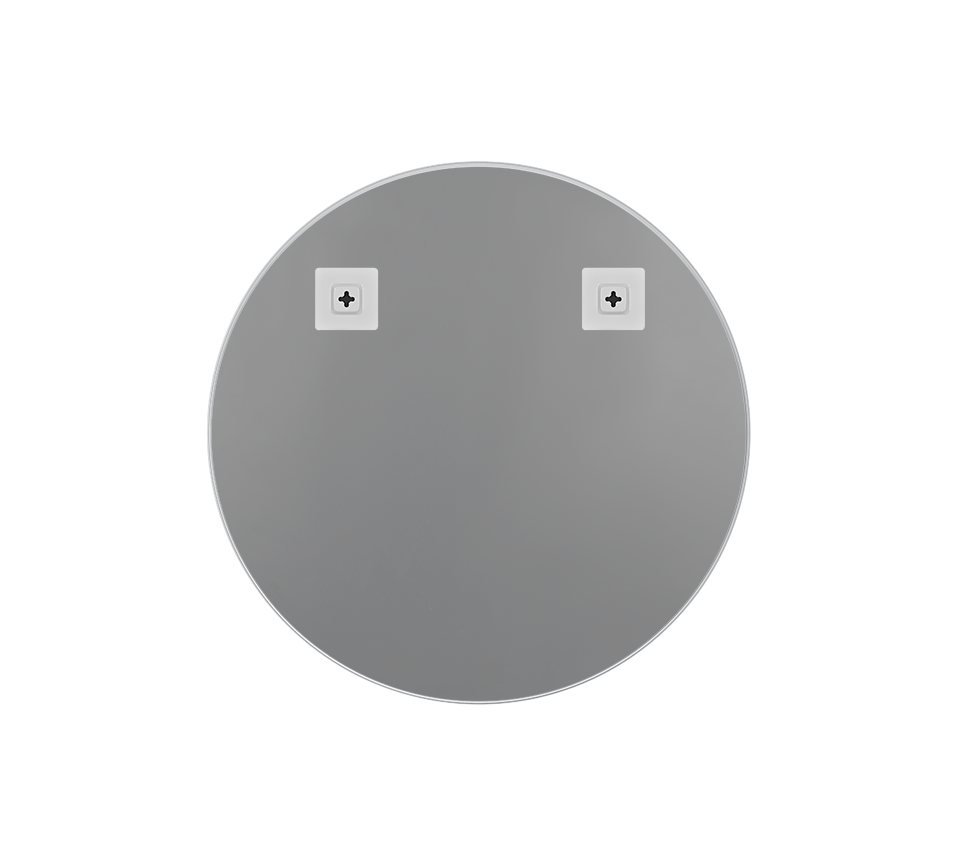 Britta mirror Ø110 cm silver