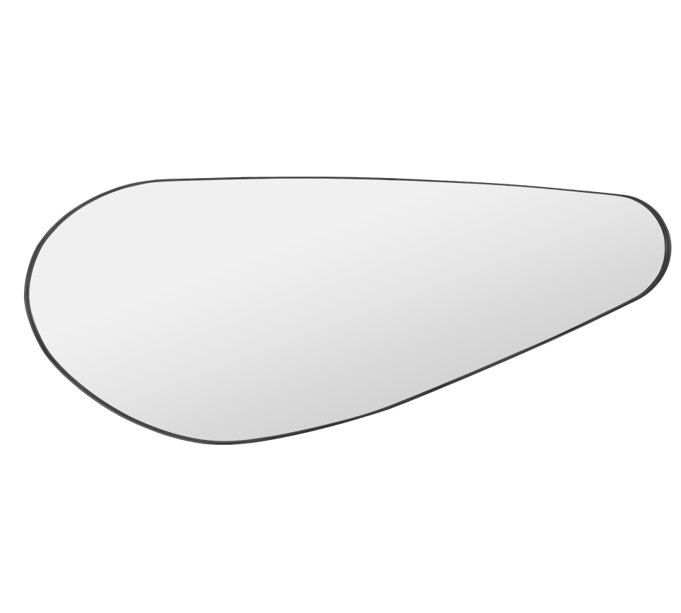 Britta mirror 70 x 170 cm black