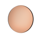 Britta mirror Ø80 cm black with rose gold mirror glass