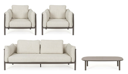 Bizzotto Theodore Castor Sofa SET4 — Bizzotto