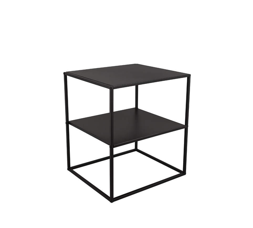 Chloe side table 40 x 51 cm black