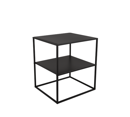 Chloe side table 40 x 51 cm black