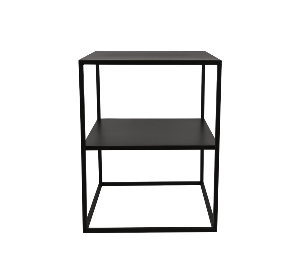 Chloe side table 40 x 51 cm black