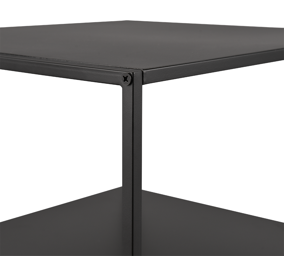 Chloe side table 40 x 51 cm black