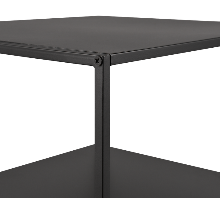 Chloe side table 40 x 51 cm black