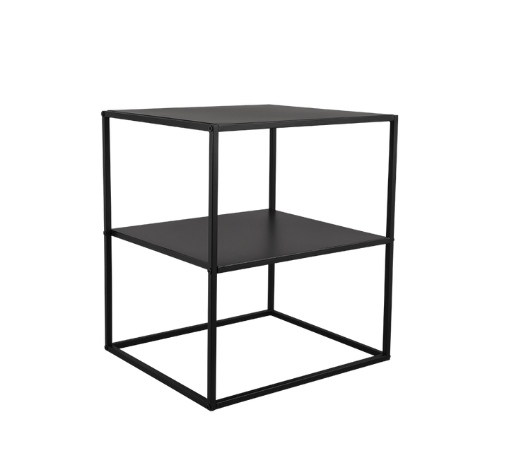 Chloe side table 40 x 51 cm black