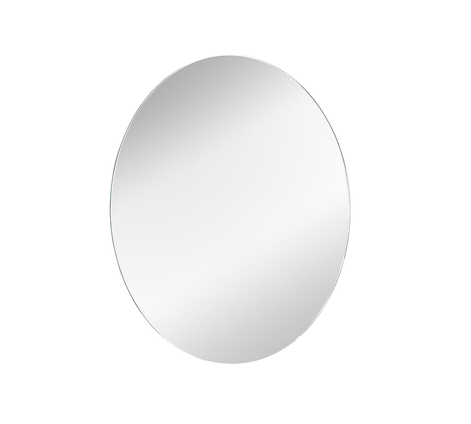 Luna mirror 100 cm with LED-light mirror glass IP44