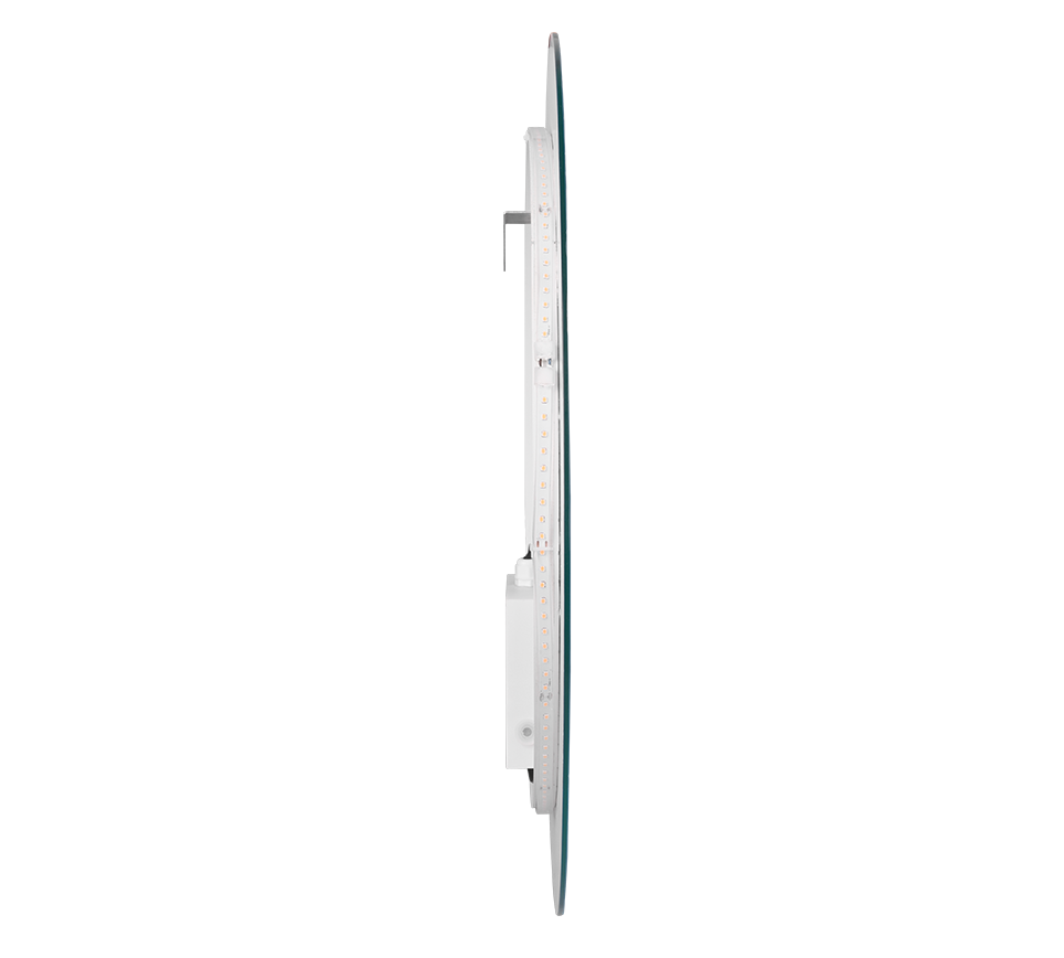Luna mirror 100 cm with LED-light mirror glass IP44