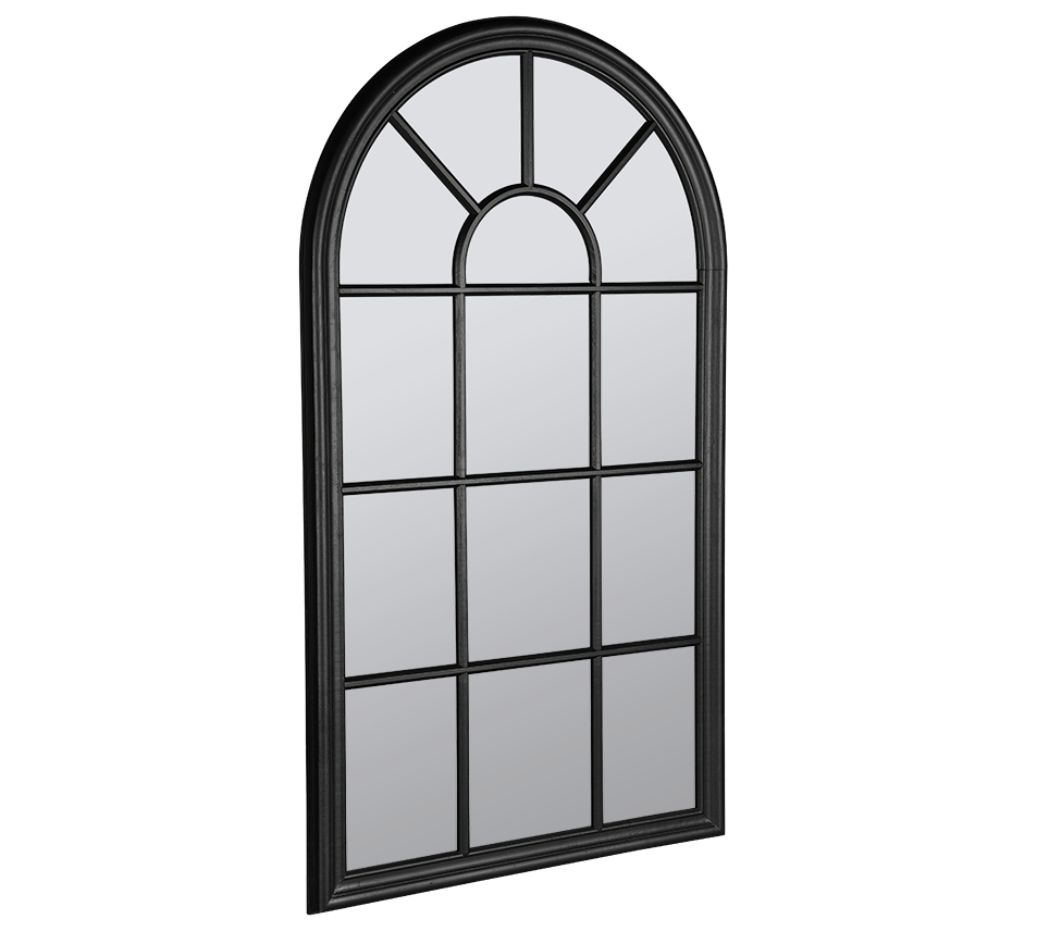 Kathi grid mirror 100 x 180 cm black