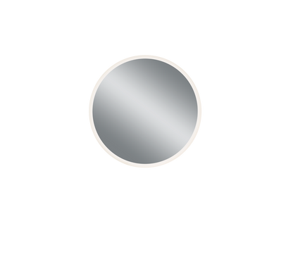 Aurora mirror 60 cm with LED-light mirror glass IP44