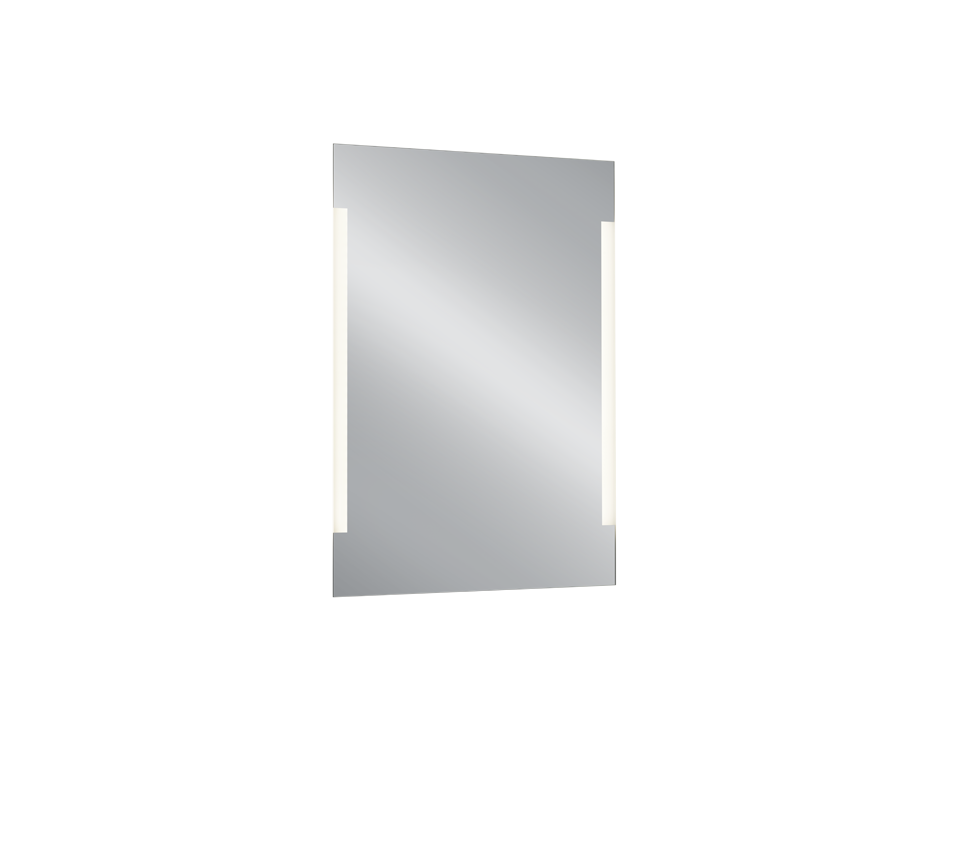 Lucia mirror 50 x 70 cm with LED-light mirror glass IP20