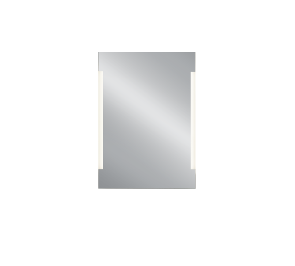 Lucia mirror 50 x 70 cm with LED-light mirror glass IP20
