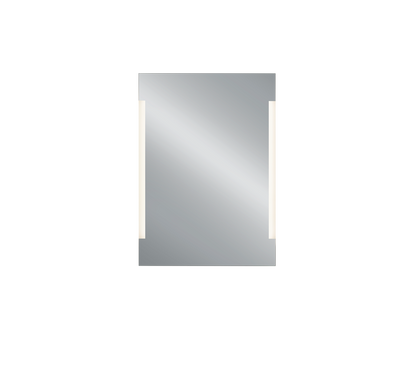 Lucia mirror 50 x 70 cm with LED-light mirror glass IP20