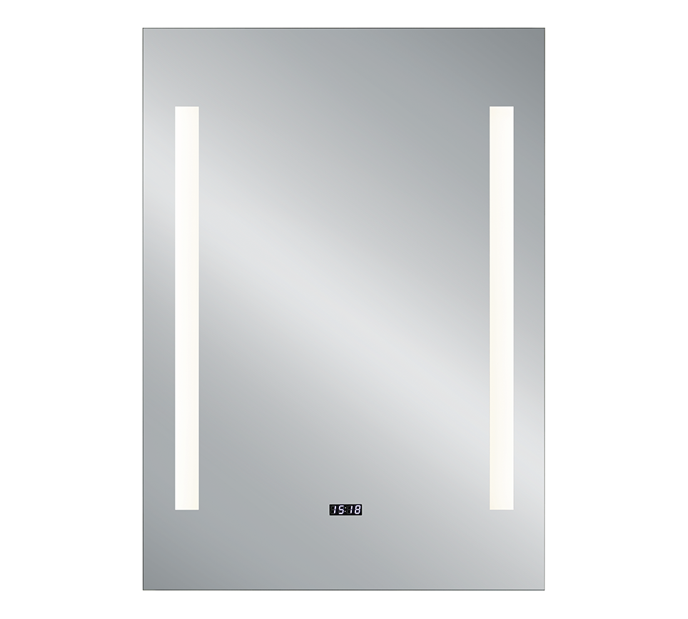 Ilona mirror 50 x 70 cm with LED-light mirror glass IP20