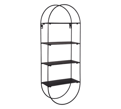 Nala wall shelf black