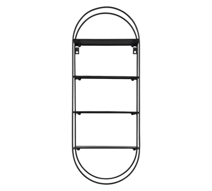 Nala wall shelf black