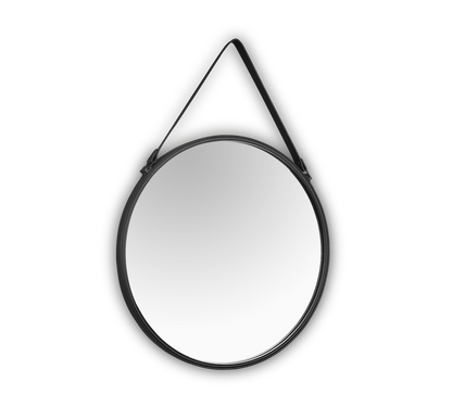 Delia mirror Ø55 cm black