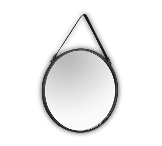 Delia mirror Ø55 cm black