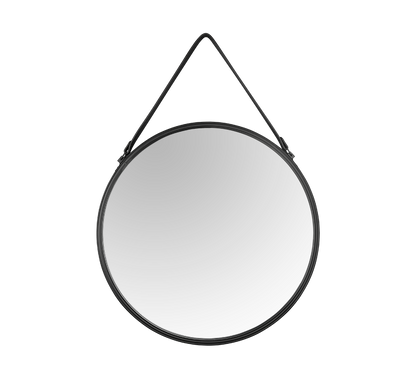 Delia mirror Ø55 cm black