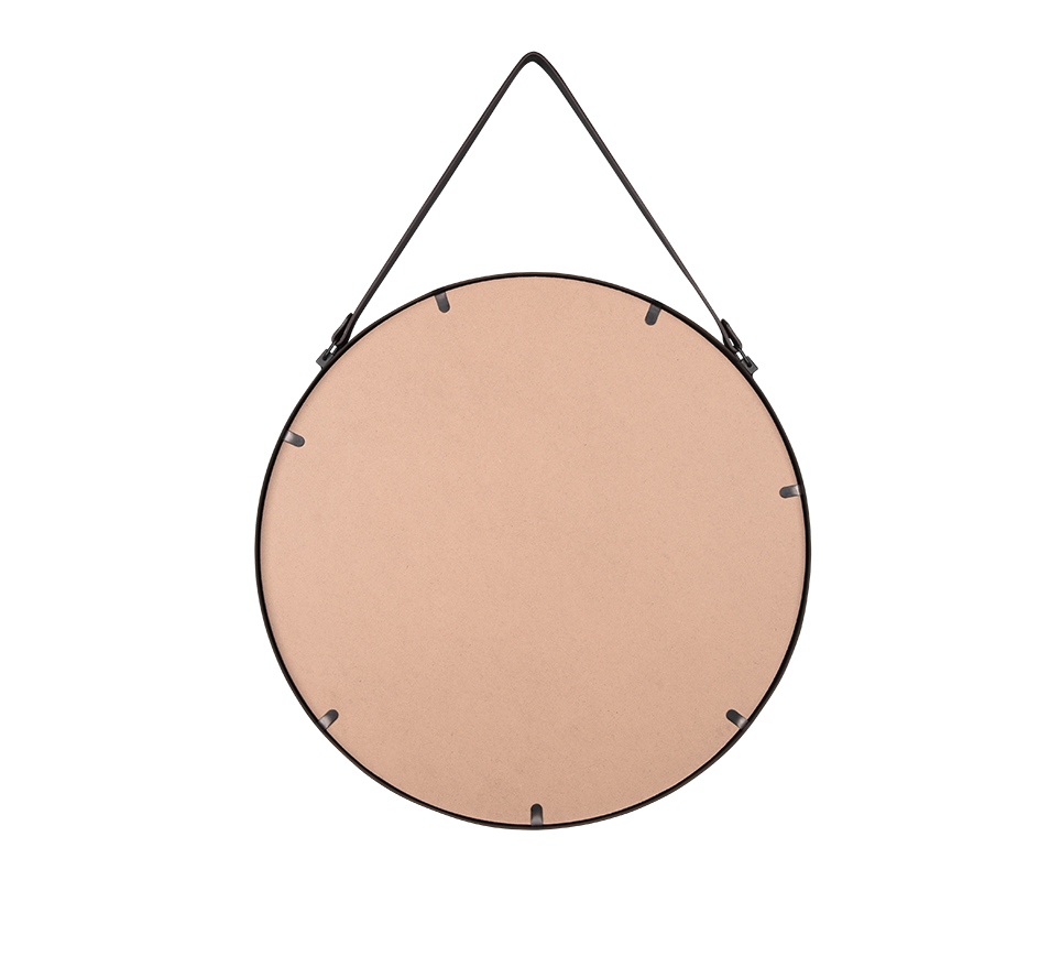 Delia mirror Ø55 cm black