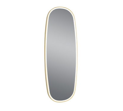 Diana mirror 60 x 160 cm gold with LED-light IP44