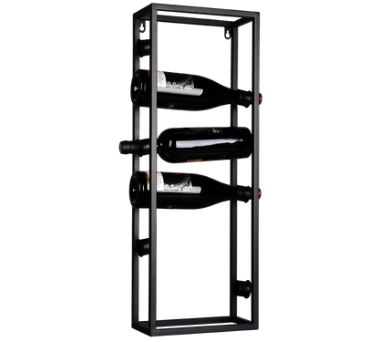 Anna wine rack 25 x 70 cm black