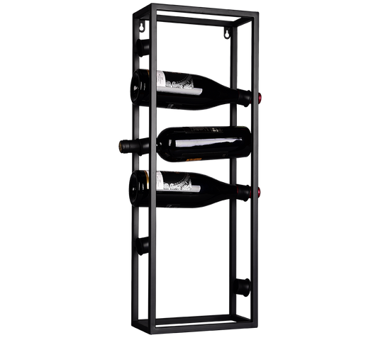 Anna wine rack 25 x 70 cm black