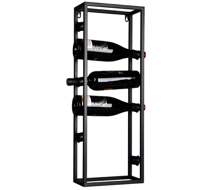 Anna wine rack 25 x 70 cm black