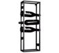 Anna wine rack 25 x 70 cm black