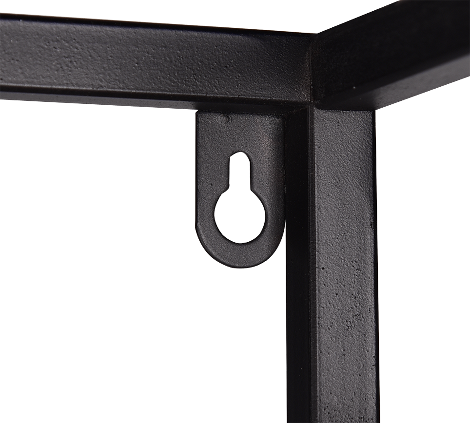 Anna wine rack 25 x 70 cm black