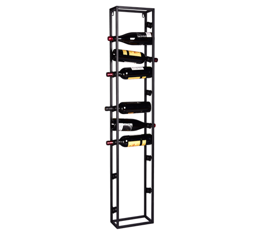 Anna wine rack 25 x 135 cm black
