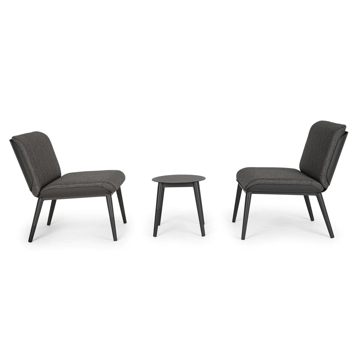 Bizzotto Isabela Charcoal Sofa SET3 — Bizzotto