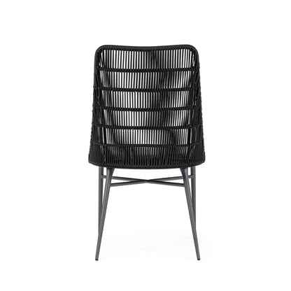 Bizzotto Tablita Charcoal Chair — Bizzotto
