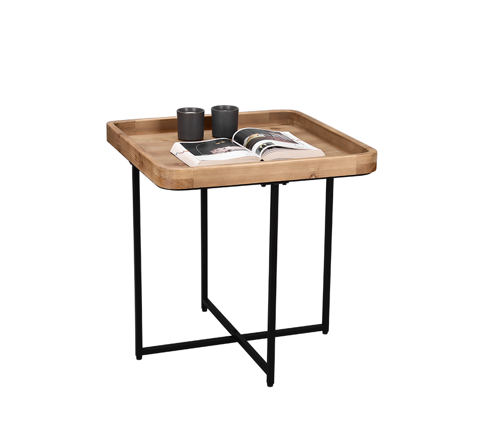 Jenny table 57 cm black/wood