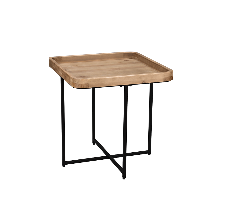 Jenny table 57 cm black/wood