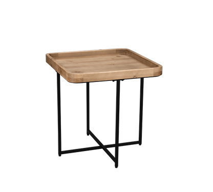Jenny table 57 cm black/wood