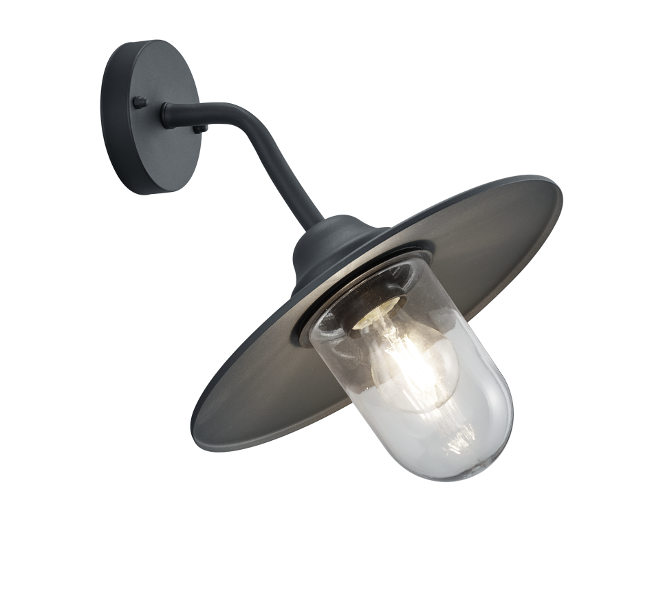 Brenta wall lamp E27 anthracite — 201760142