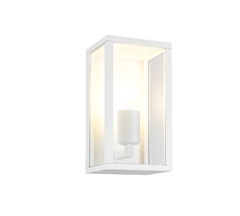 Garonne wall lamp E27 matt white — 201860131
