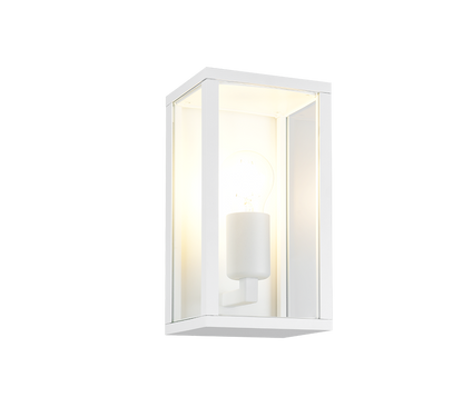 Garonne wall lamp E27 matt white — 201860131