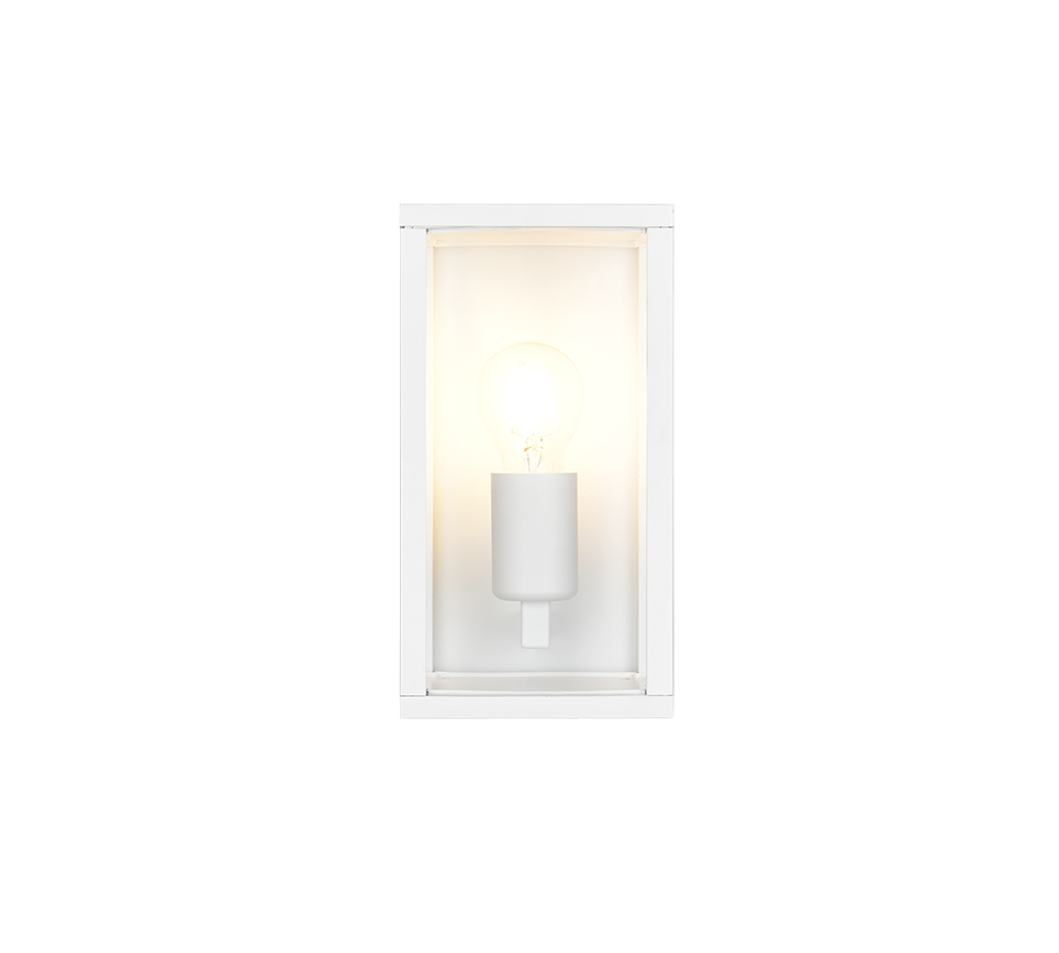 Garonne wall lamp E27 matt white — 201860131